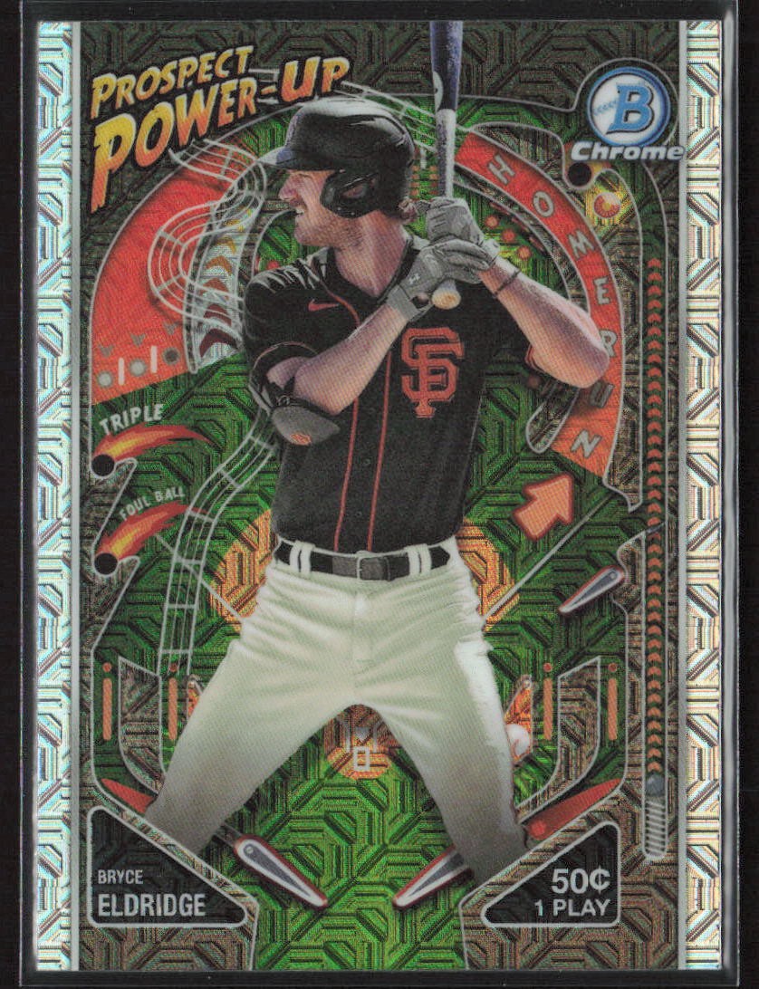 2024 Bowman #PP-19 Bryce Eldridge Prospect Power-Up Mojo Refractors