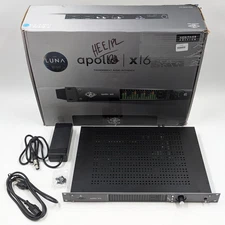 Universal Audio Apollo X16 Thunderbolt Audio Interface (APOLLO-X16-HE-US) Black