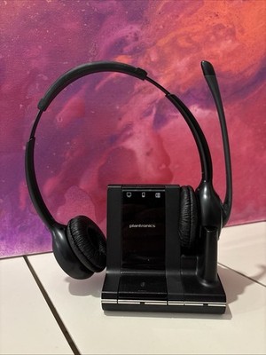 Plantronics Savi W720A Binaural UC kabelloses DECT-Headset USB Bluetooth Telefon