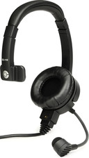 With 4-pin female XLR - for use with standard -X4 Clear-Com intercom stations