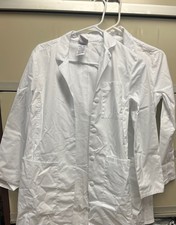 Two Project Lab by Cherokee White Lab Coat Size Extra Small