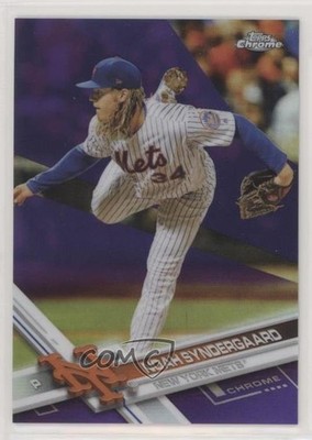 2017 Topps Chrome Purple Refractor /299 Noah Syndergaard #103 8k4