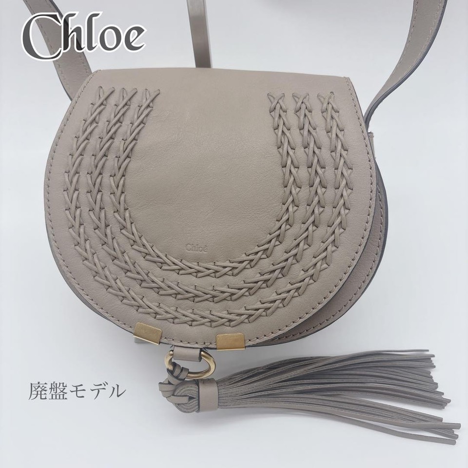 Chloe Marcie Mini Fringe Crossbody Shoulder Bag Discontinued Model