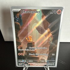 Pokémon TCG Charmander 168/165 Scarlet Violet 151 Illustration Rare NM on eBay