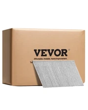 VEVOR 16 Gauge Finish Nails 2 in Angled Finishing Nails 2000-Count Galvanized Fi