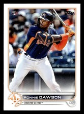 Ronnie Dawson 2022 Topps #231 Houston Astros ROOKIE Buy10get5FREE