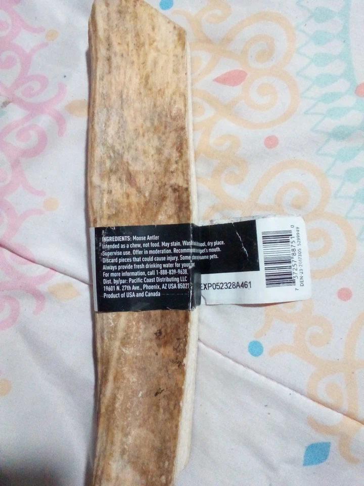 Dentley's XXL Split Moose Antler Dog Chew - Image 4 of 4