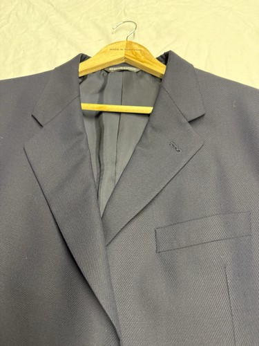 Coppley Ermenegildo Zegna 100% Wolle Blazer Jacke Gr. 44R dunkelblau Sport Mantel - Bild 13 von 24