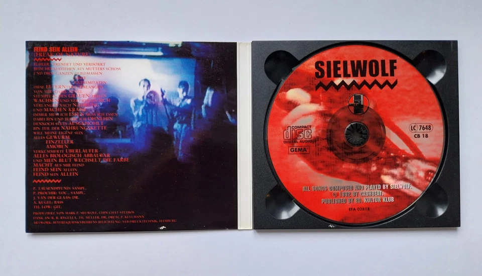 SIELWOLF - Magnum Force - CD, EP - Digipak - 1992 - Bild 2 von 4