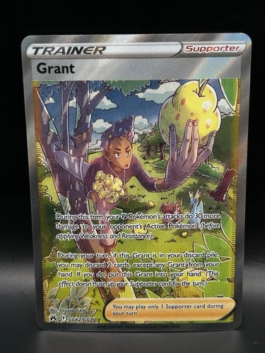 Grant GG62/GG70 - Pokémon Crown Zenith Galarian Gallery Card - NM