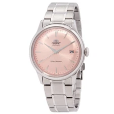 Orient Bambino Automatic Pink Dial Watch RA-AC0M11Y