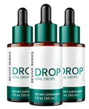 Drop The Pounds Weight Loss Drops Oral Drops Dietary Supplement (3Pack 90serv.)