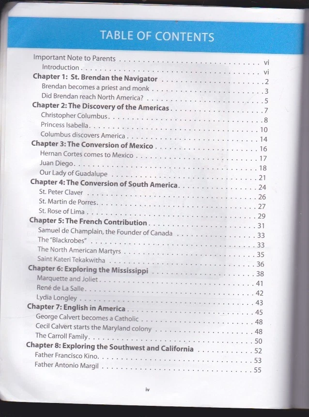 History 3 For Young Catholics. The Catholic Faith Comes to the Americas by Seton Foto 4 de 4