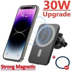 15W Wireless Magnetic Car Charger Mount Holder for iPhone 13 14 15 16 17