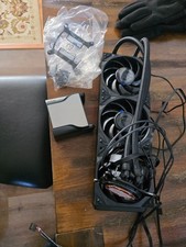 MSI MEG Core Liquid S360 AIO Liquid CPU Cooler, 2.4" IPS Display 360mm Radiator