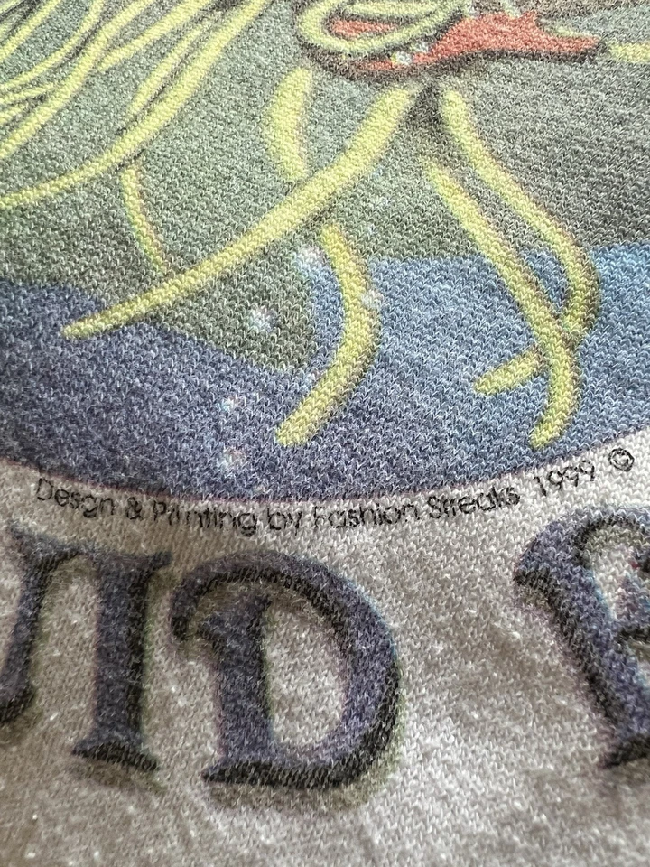 Sudadera De Colección Años 90 Oneita Monterey Gran Calamar Acuario California L DIVERTIDA Foto 4 de 4