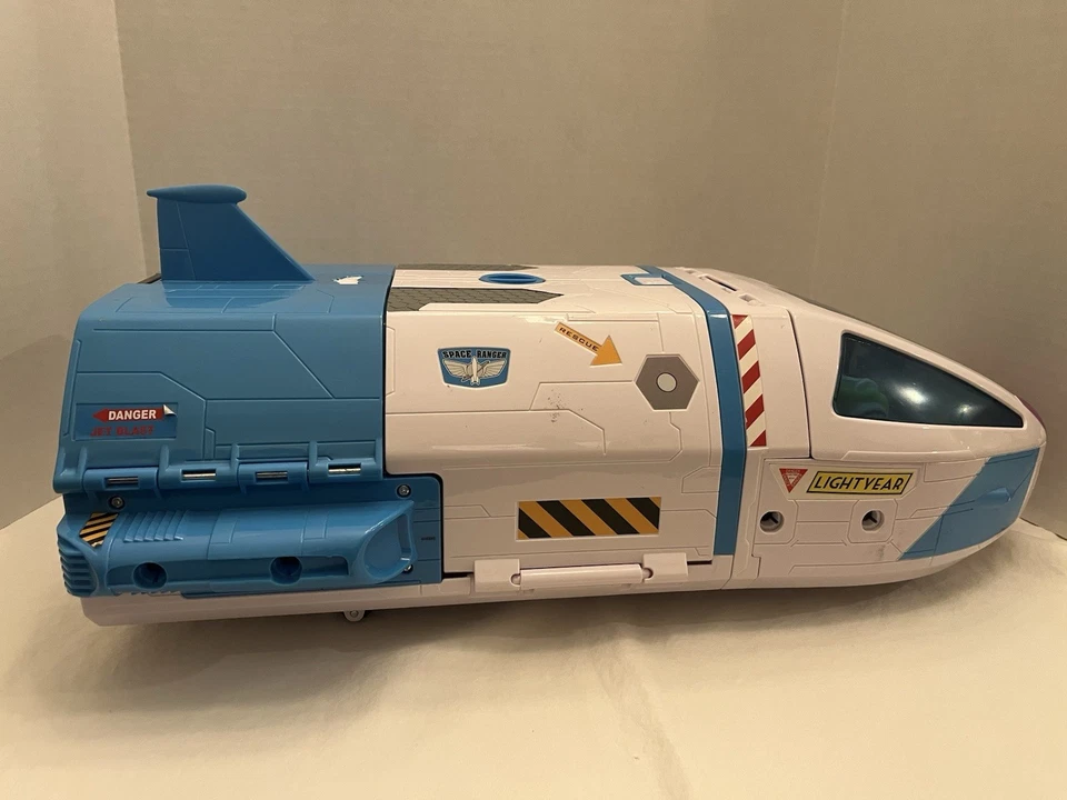 Mattel Disney Pixar Toy Story Buzz Lightyear’s Star Command Spaceship Incomplete - Image 4 of 4