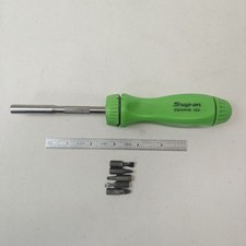 Snap-on Tools Usa Rare Green Ratcheting Screwdriver Ssdmr4b Snap-on Tools Usa Rare Green Ratcheting Screwdriver Ssdmr4b
