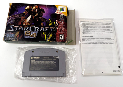 Starcraft 64 N64 Game, Box, Inserts, no manual Excellent | eBay