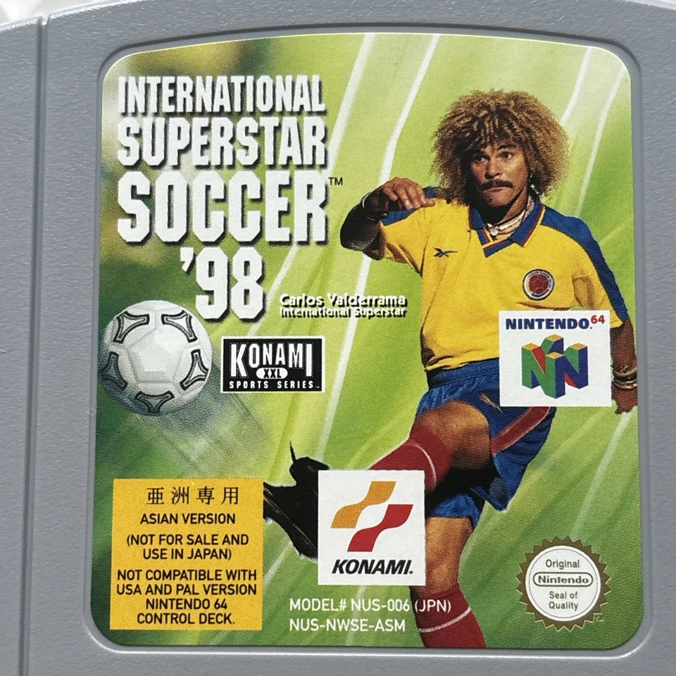 NEW GEM Asian Version Variant International Superstar Soccer 98 Nintendo 64 N64 - Image 2 of 4