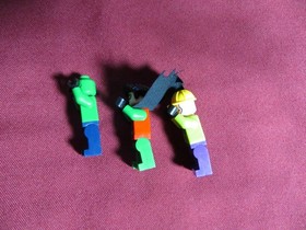 LEGO BATMAN  MINIFIGURES  LOT. ROBIN,KILLER CROC,HENCHMAN.  FROM SETS 7780,7783