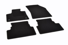 Fußmatten für Opel Grandland X Vorne Befestigung Autoteppiche Schwarz Automatte