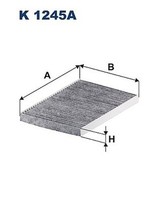 Filtron K 1245A Innenraumfilter Aktivkohle FüR Hyundai KIA