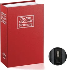 Durable Combination Lock Book Safe - Ideal for Discreet Home Security Solutions