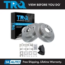 TRQ Semi-Metallic Rear Brake Pad & Rotor Kit for Acura CL Honda Accord NEW