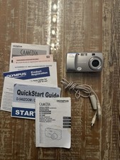 Olympus Camedia D-540 Zoom Digital Camera 3.2MP Retro Silver Parts Only