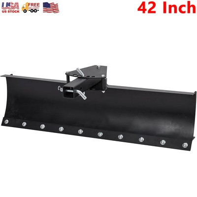 ATV/UTV Scrape Blade Implement 42'' Tow Behind Box Scraper 2'' Inside Imple Lift
