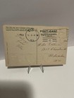 Antique ART NOUVEAU TO MY VALENTINE Postcard Quiver Arrow Hearts Flowers GERMANY — photo 2