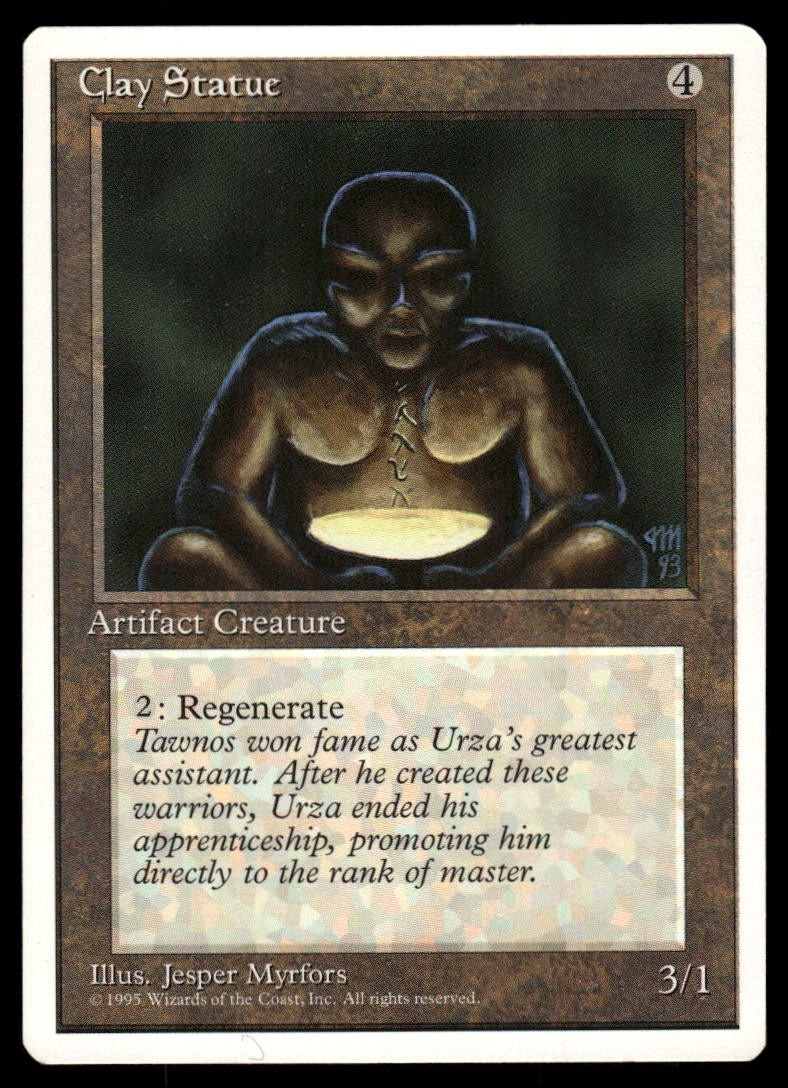 Fourth Edition Clay Statue