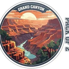 Grand Canyon Sticker– Vinyl Decal for Car and Truck– Waterproof Camping Decal