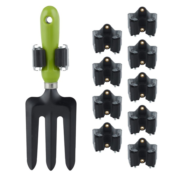 GeräTehalter Besenhalterung Stielhalter Universal Werkzeughalter 10 StüCk-image