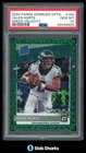 2020 PANINI DONRUSS OPTIC #164 JALEN HURTS GREEN VELOCITY RC RATED ROOKIE PSA 10