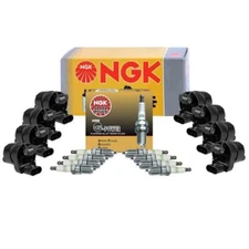 NGK 8 Ignition Coils & 8 G-Power Spark Plugs Kit For Buick Chevy GMC Pontiac V8