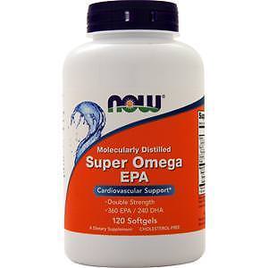 Теперь Super Omega EPA содержит 120 капсул