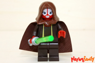 LEGO STAR WARS, Togruta Jedi Meisterin, Shaak Ti, Figur aus LEGO -Teilen, MOC