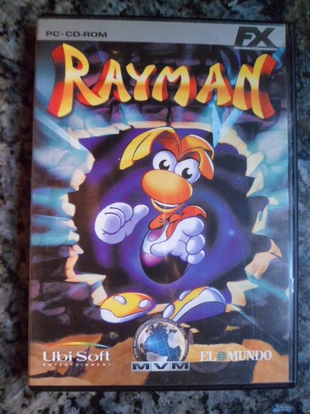 RAYMAN PC Gran aventura acción clásica objetos mágicos retos en castellano.