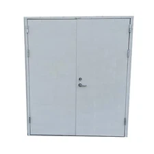 70" x 82" Exterior Steel Manway Double Door