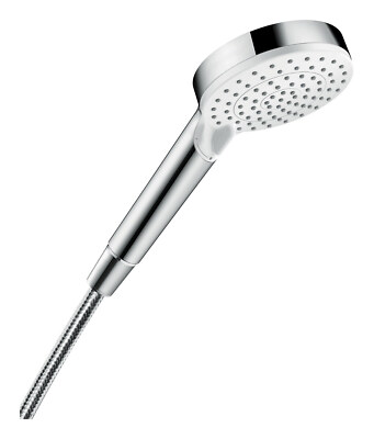 Hansgrohe Crometta Handbrause 100 Vario EcoSmart 9 l/min - Weiß / Chrom 26332400