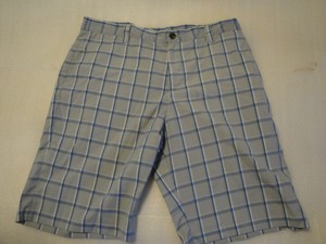 adidas plaid golf shorts