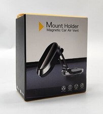 Black Multifunctional 360 Rotation Mount Holder Magnetic Car Air Vent