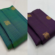 Designer Sari Bollywood Bridal Silk Saree Blouse South Indian Festive Ready Made