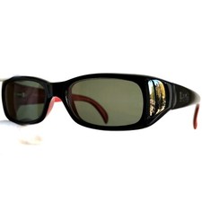 occhiali da sole D&G DOLCE e GABBANA DG 2001 sunglasses vintage black red 90s