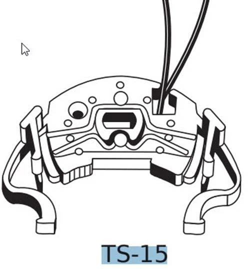 AMC American Motors Ambassador nueva cámara de reparación de señal de giro TS15 Foto 3 de 3