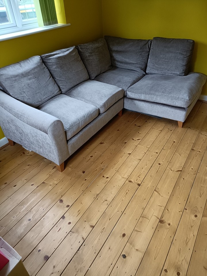 Laura Ashley Large Corner Sofa eBay