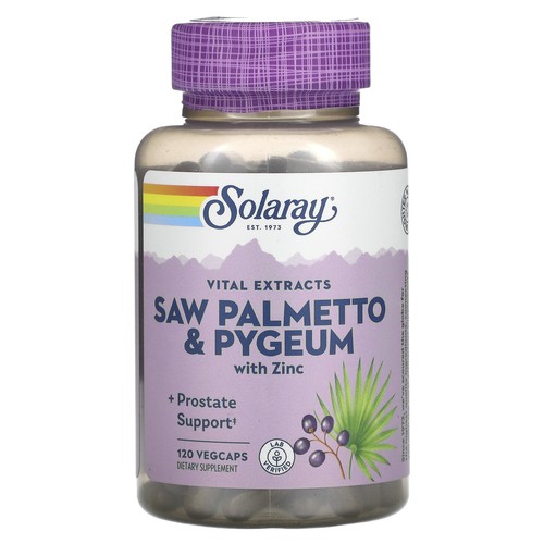 Saw Palmetto & Pygeum with Zinc, 120 VegCaps 76280037685 eBay