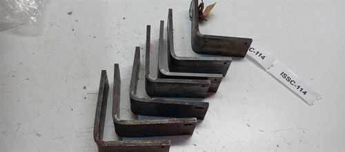Lot of 7 1/4" Steel Mounting "L" Brackets Machine Covers 1.76" x 4.63" x 3.8"  - Afbeelding 2 van 6